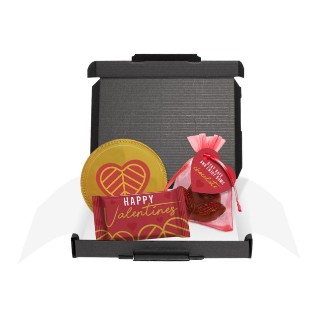 Gift Boxes – Mini Black Postal Box – The Little Box of Love