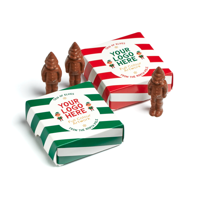 Winter Collection – Eco Treat Box – Trio of Elves